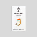 Natamori | Pin Badge - Sock