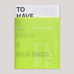 To Have And To Hold #3 | Sick Bags