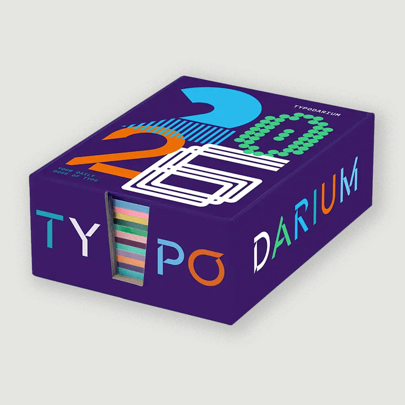 Typodarium 2026 Desk Calendar
