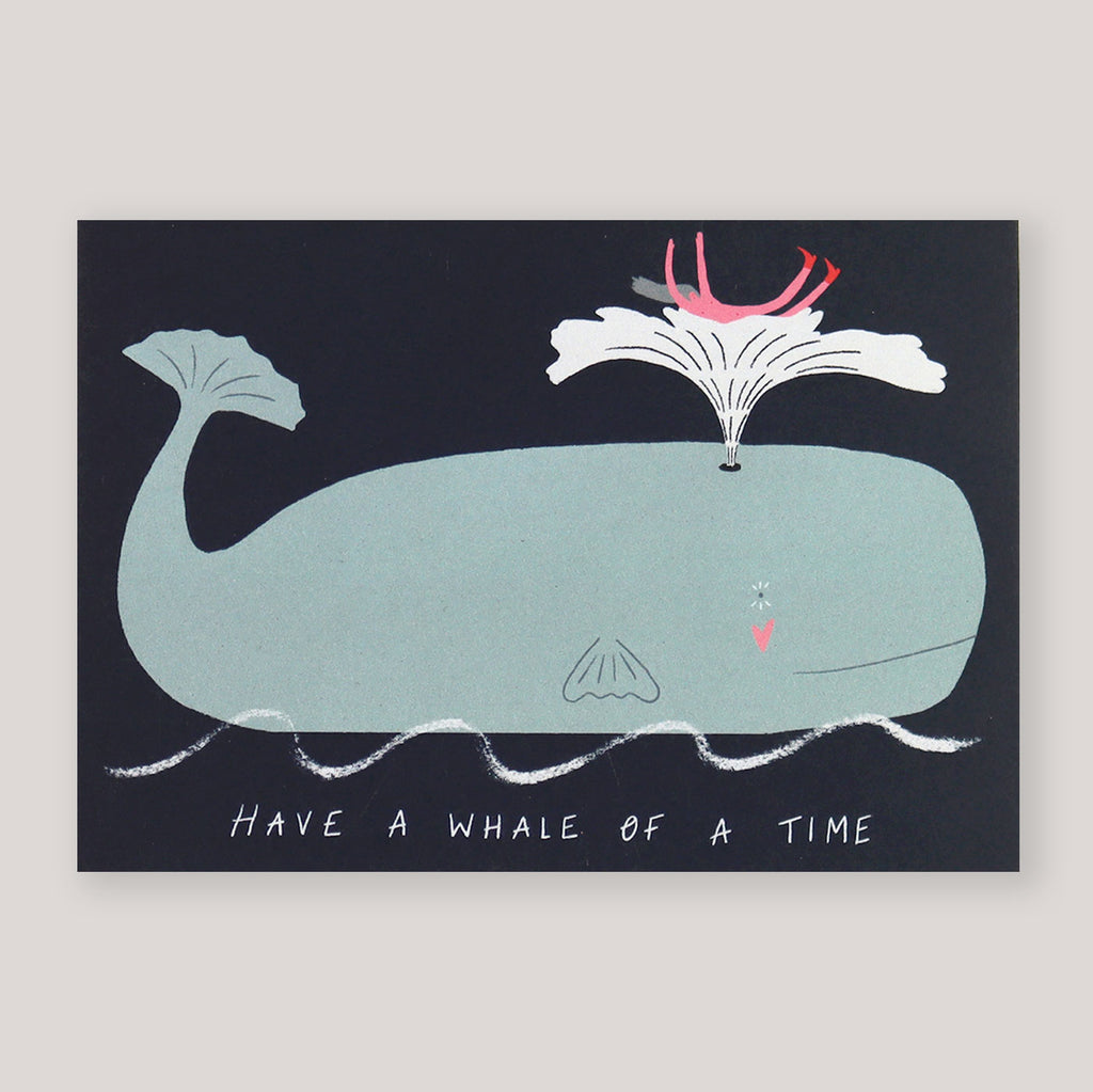 Little Black Cat | Have A Whale Of A Time Card