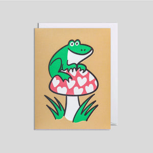 Toadstool Love by Kyle Metcalf for Lagom