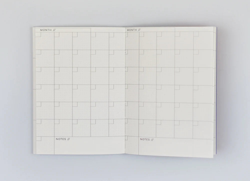 The Completist | Origami A6 Pocket Undated Weekly Planner