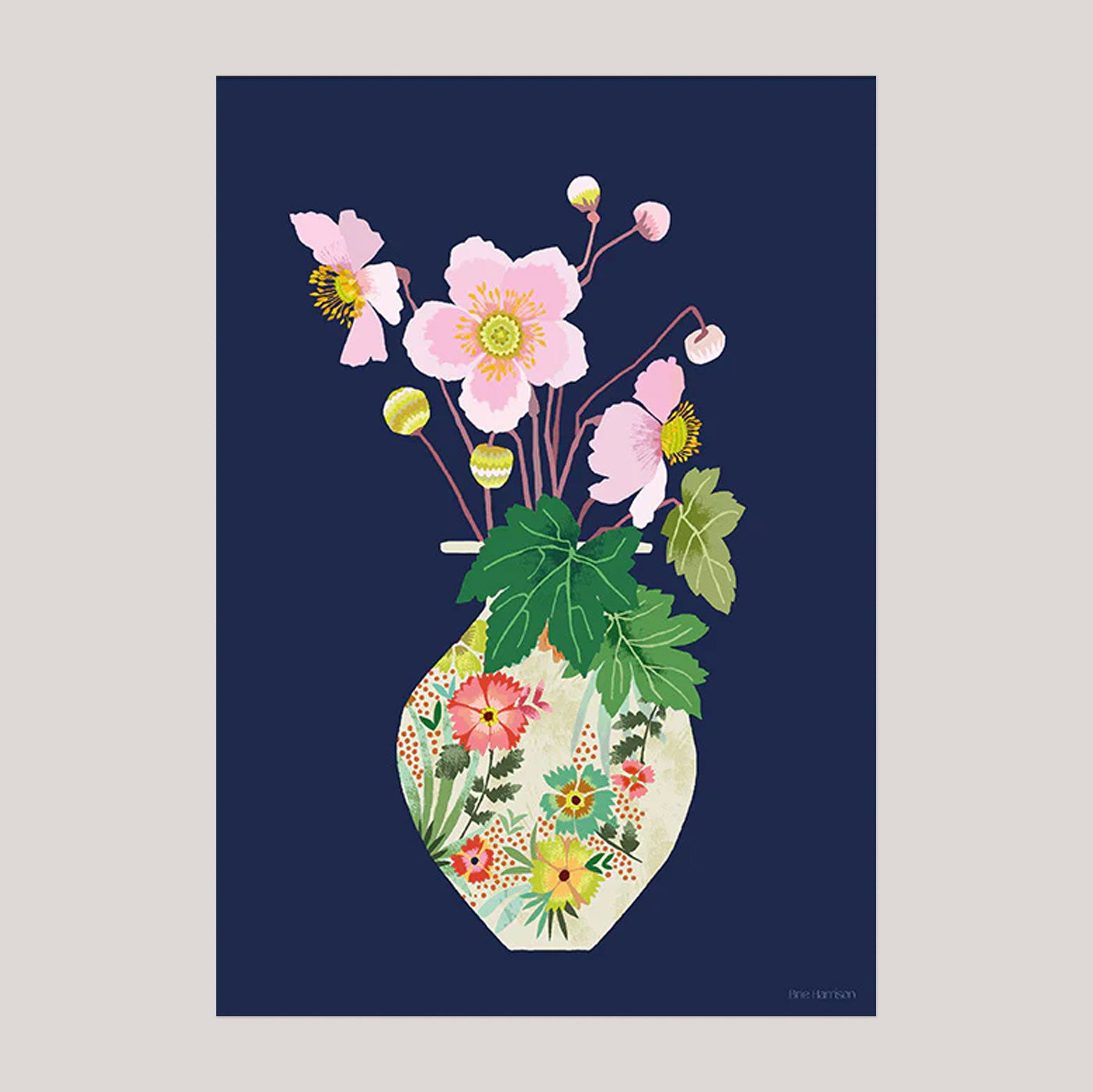 Brie Harrison | Japanese Anemone A4 Print