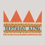 Hadley Paper Goods | Birthday King Crown Card