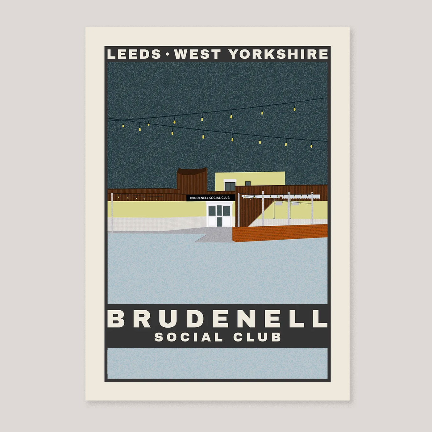 Brudenell Social Club A3 Print | Ellie Way