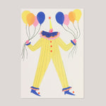 Little Black Cat | Circus Character Card