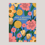Elena Boils For Wrap | 'Celebration Flowers' Card