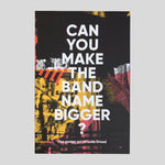 Can You Make The Band Name Bigger: The Poster Art of Luke Drozd | Colours May Vary 