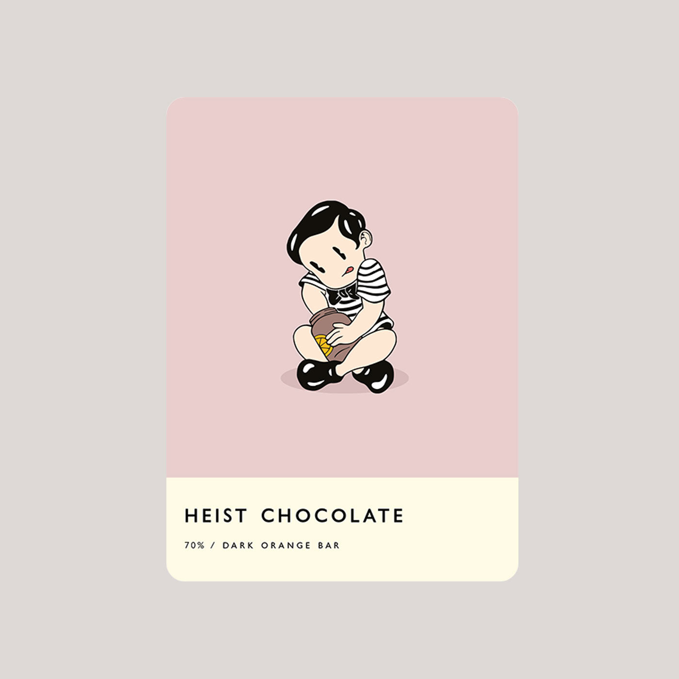 Heist Chocolate | Dark Orange Bar