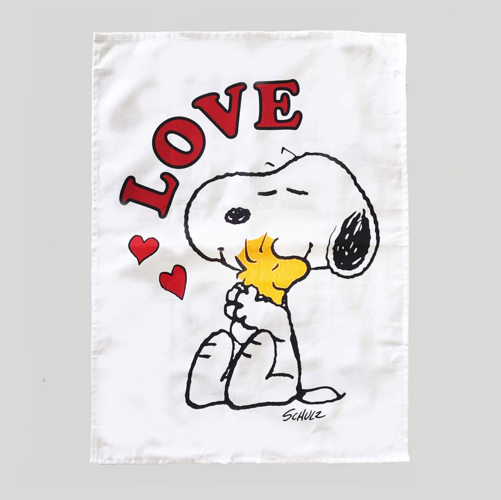 Peanuts Tea Towel - Love