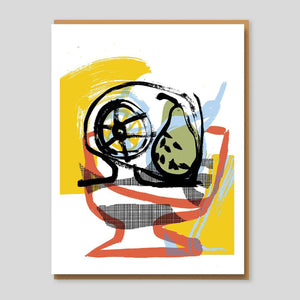 Laura Slater for 1973 | Hockney Fruit Bowl Card