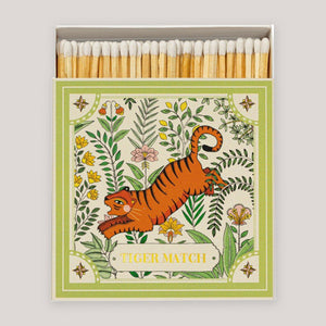 Ariane's Green Tiger Giant Matches |  Ariane Butto for Archivist Gallery