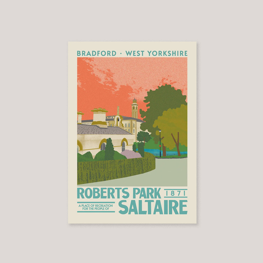 Roberts Park A5 Postcard | Ellie Way