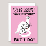 Cari Vander Yacht For Wrap | 'The Cat Doesn't Care' Card