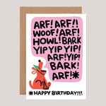 Cari Vander Yacht For Wrap | 'Birthday Bark' Card