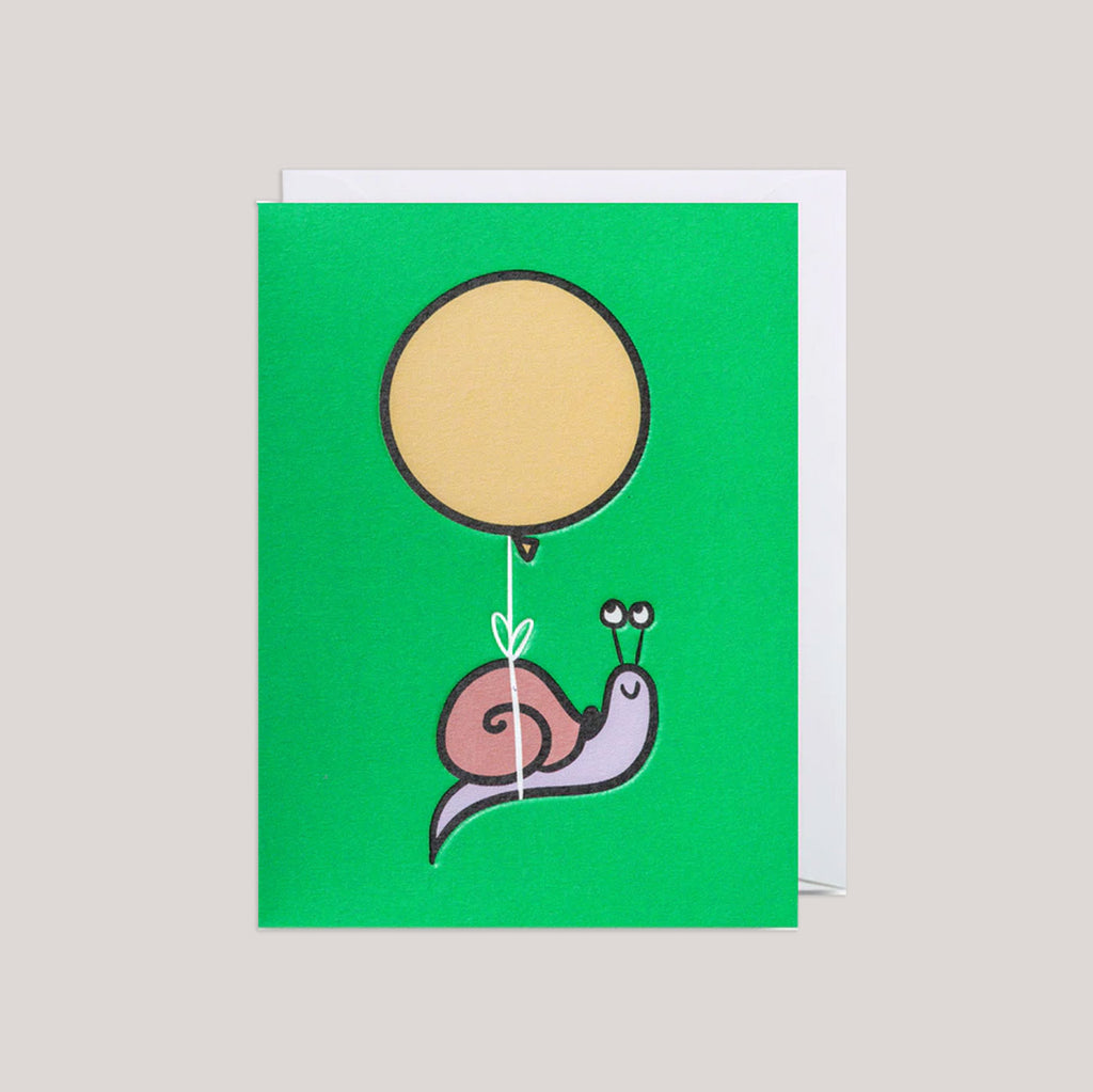 Birthday Snail by Kyle Metcalf for Lagom