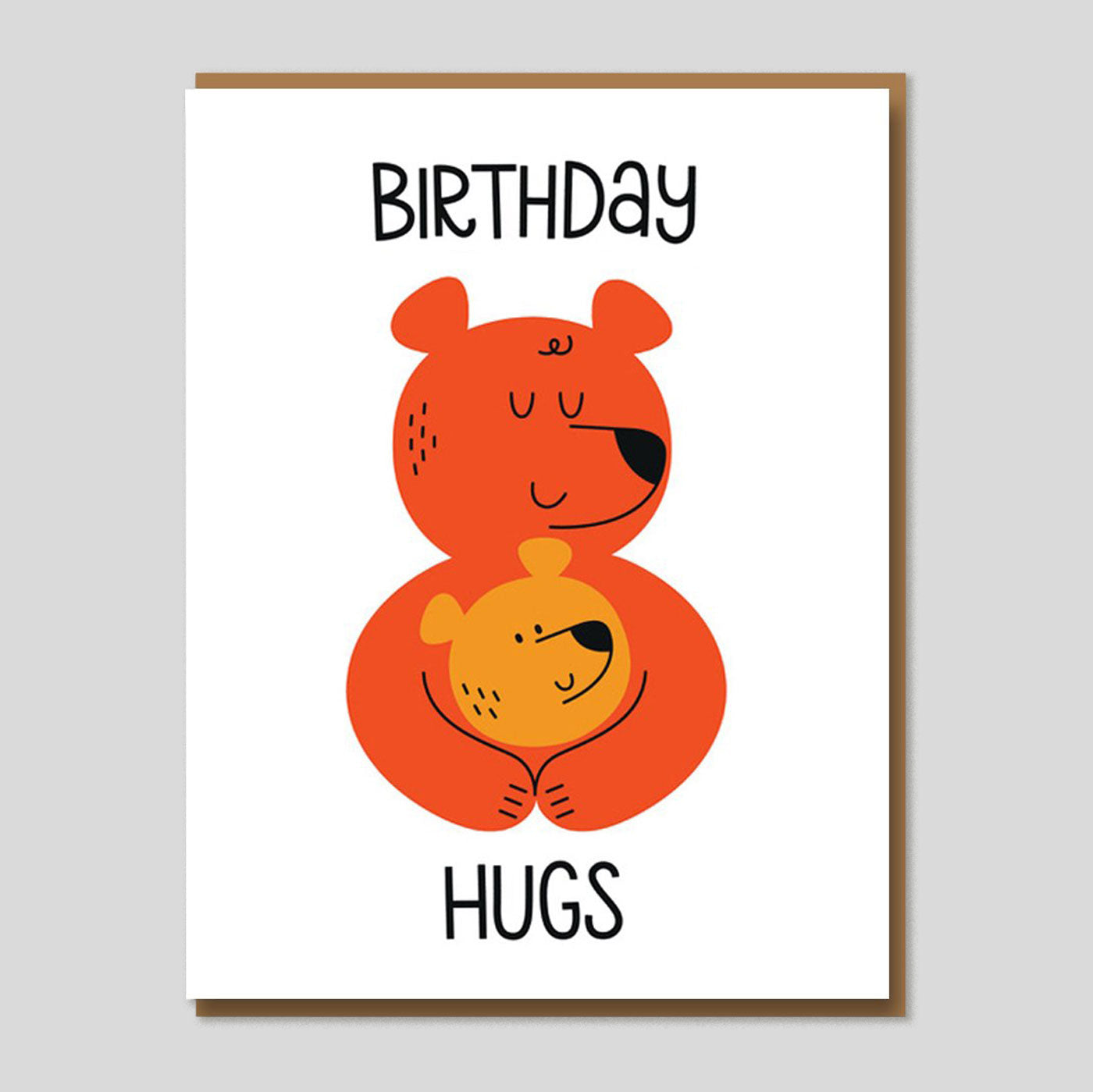 Ben Javens for 1973 | Birthday Bear Hugs Card