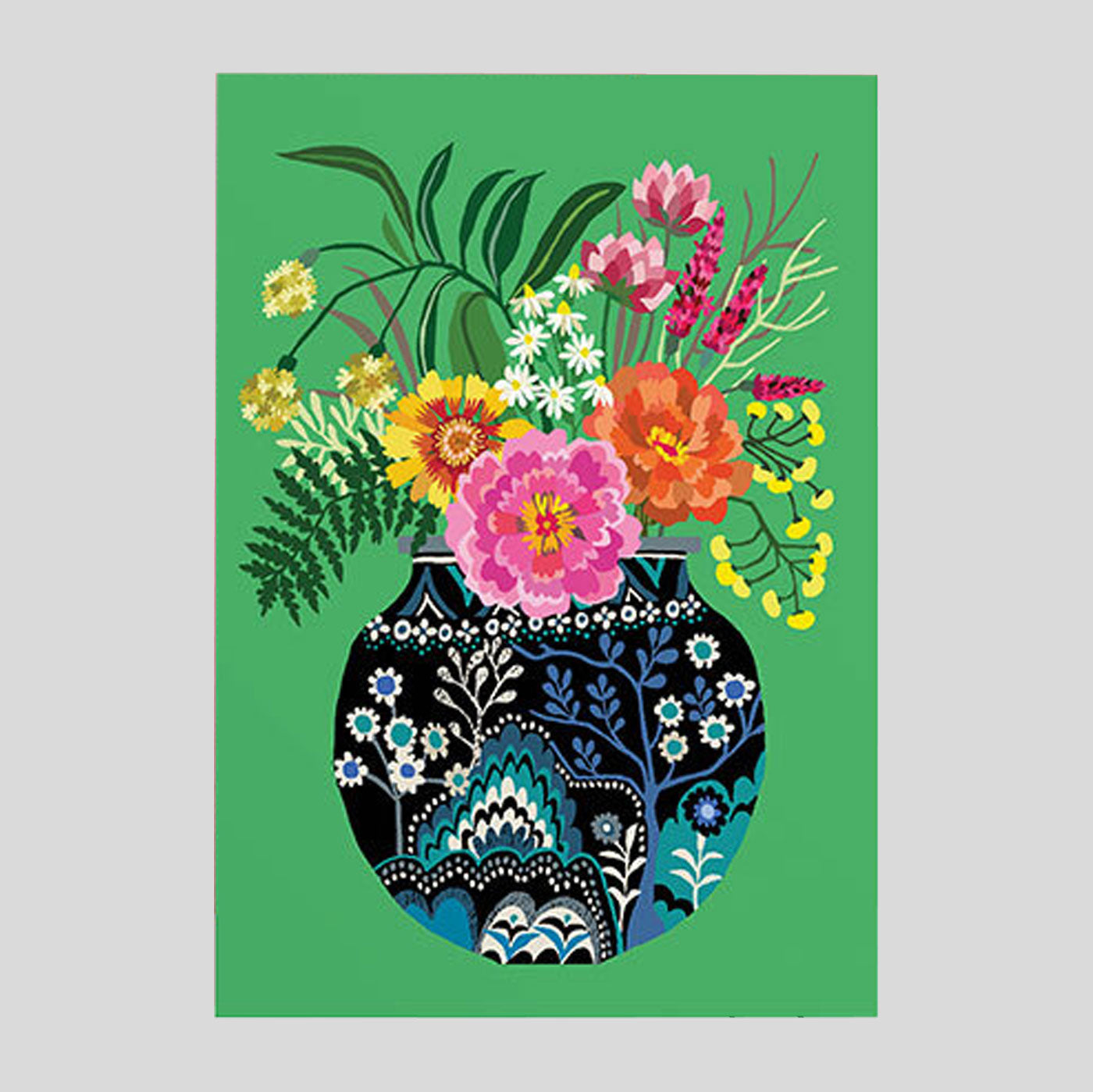 Brie Harrison - Fleurs Card - Colours May Vary