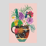 Brie Harrison - Gardener's Vase Card - Colours May Vary