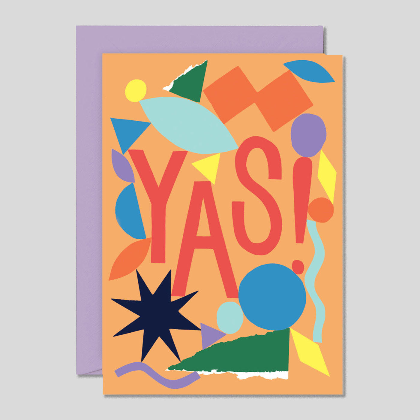 Saskia Pomeroy for Wrap - Yas Embossed Card