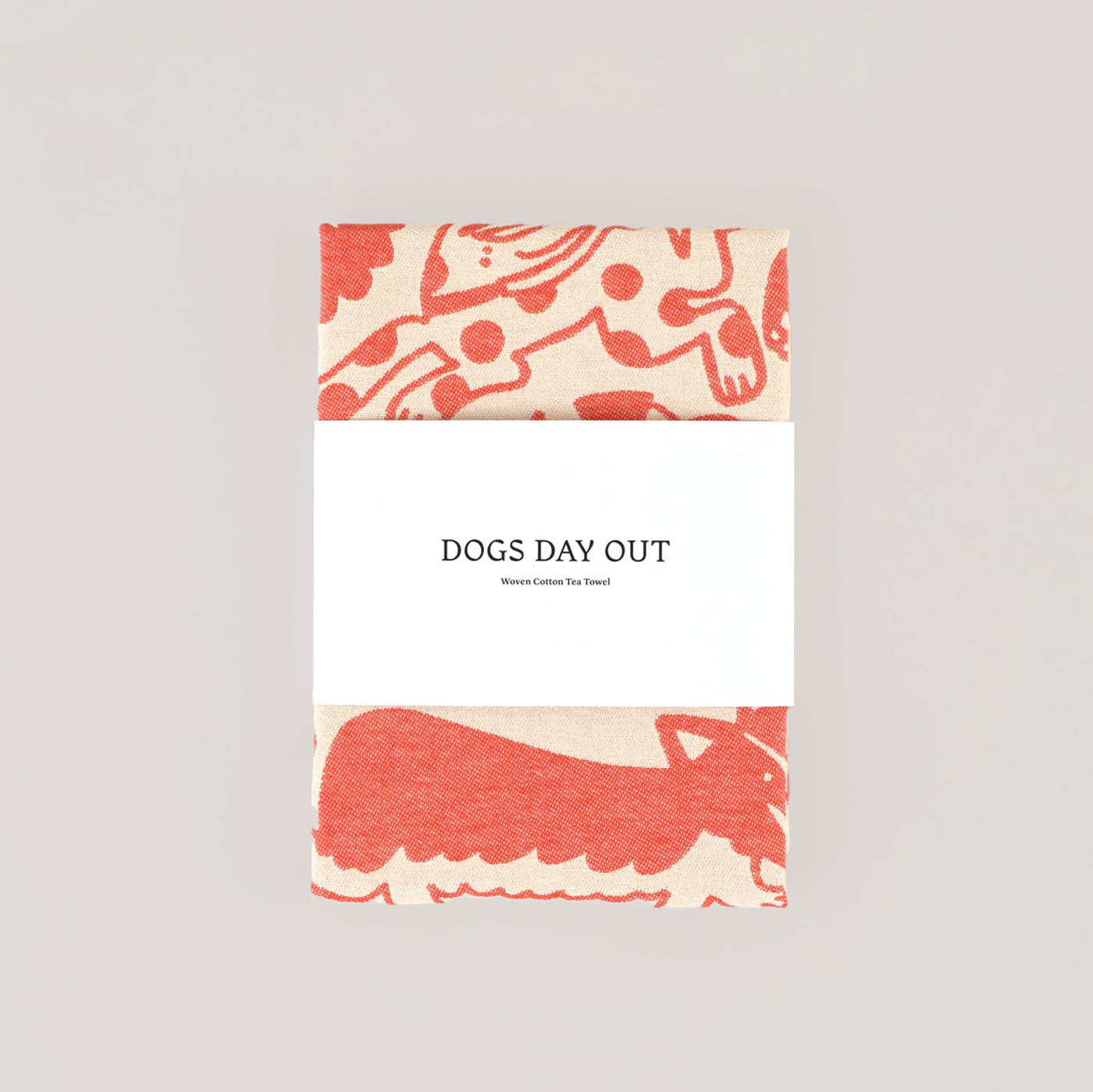 Dogs Day Out Tea Towel | Cari Vander Yacht