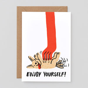 Cari Vander Yacht for Wrap - Enjoy Yourself Card