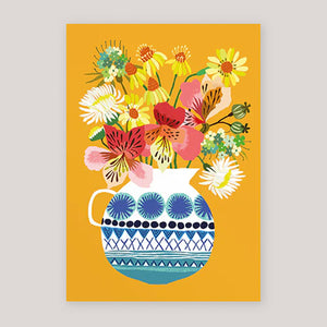 Brie Harrison | Festival Flowers Card
