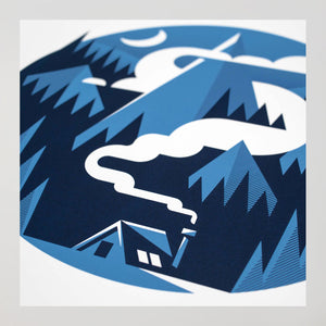 Hideaway Print (A2) by The Lost Fox
