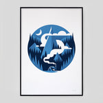 Hideaway Print (A2) by The Lost Fox