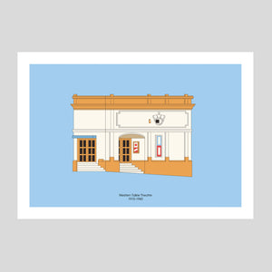 Western Talkie Theatre A3 Print | Adam Allsuch Boardman | Colours May Vary 