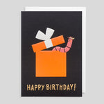 Ilse Weisfelt for Lagom  - Happy Birthday Worm Card