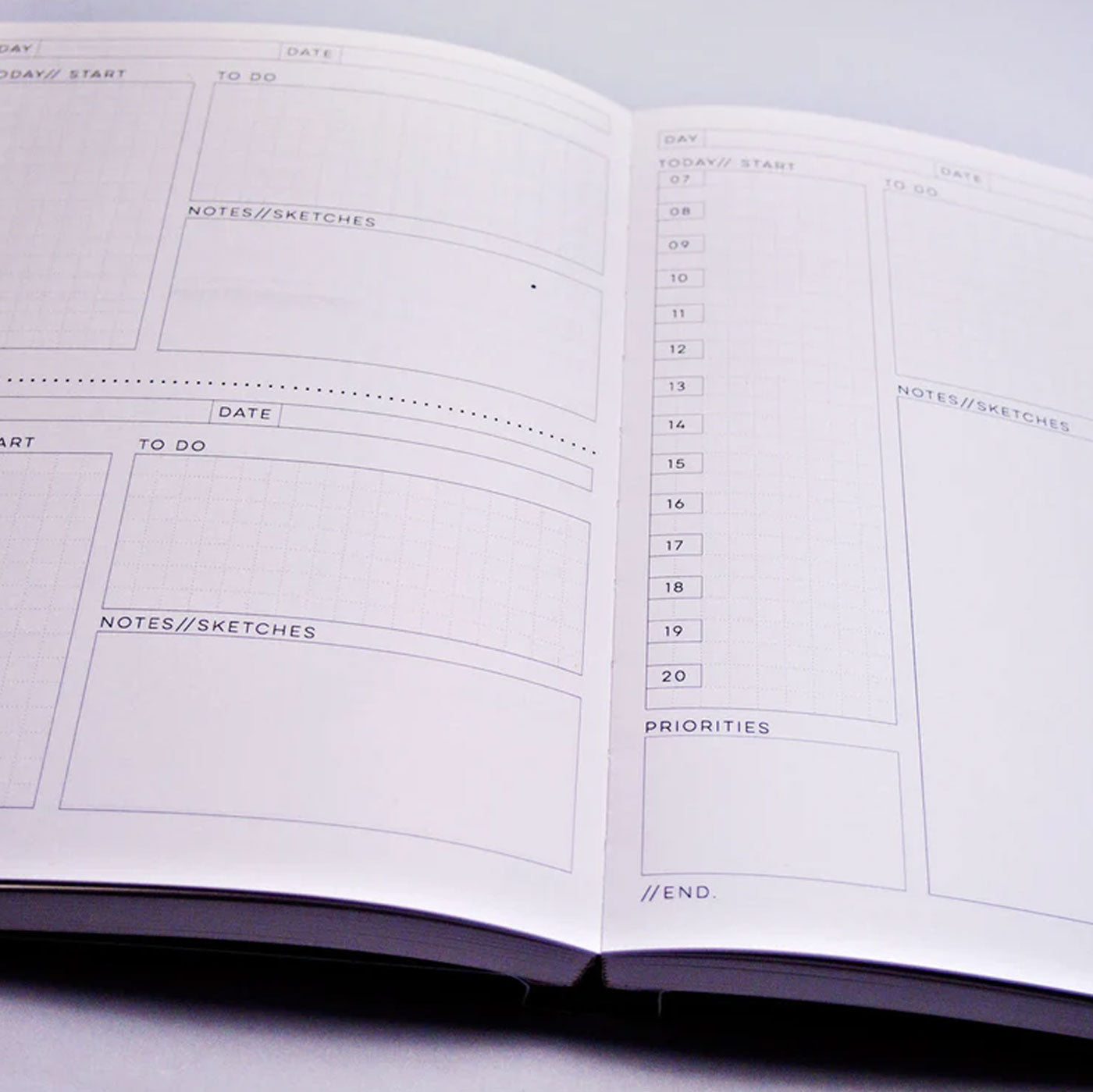 The Completist | Madrid Undated Daily Planner Book