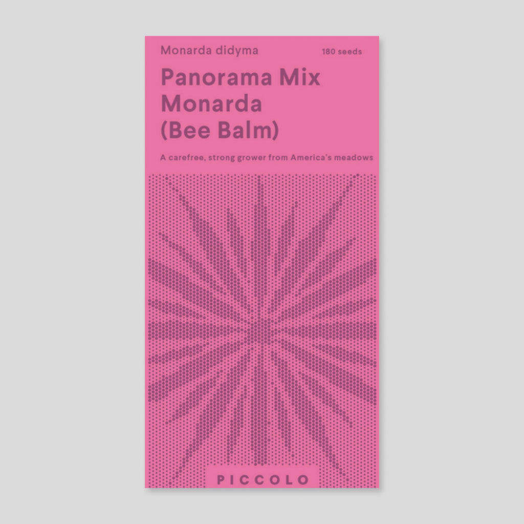 Piccolo Seeds | Panorama Mix Monarda (Bee Balm)