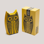 Hornsea Owl Money Box (Yellow)