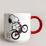 Peanuts Mug - Born to ride | Colours May Vary 
