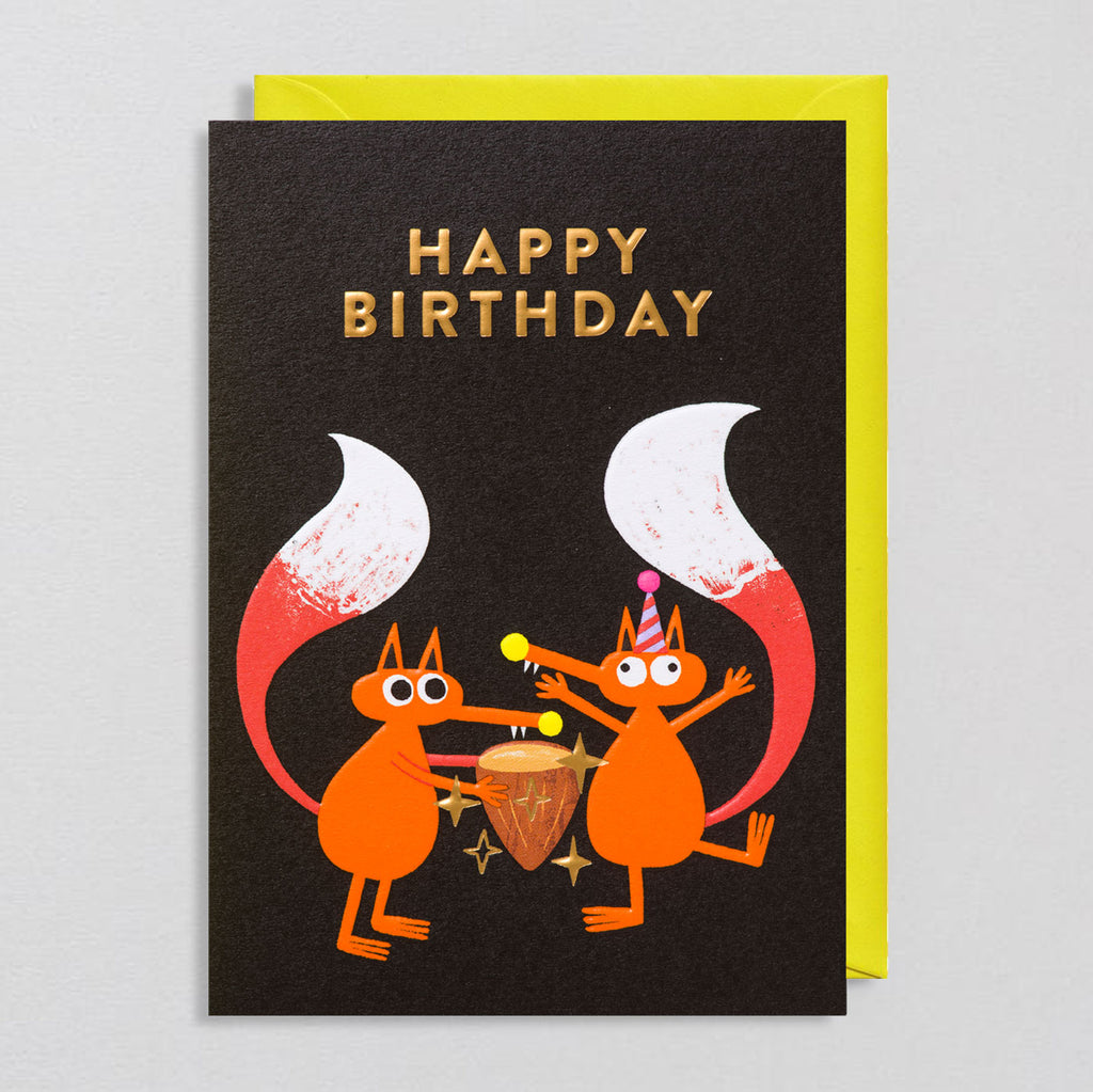 Rob Hodgson for Lagom  - Forest Party Card - Colours May Vary 