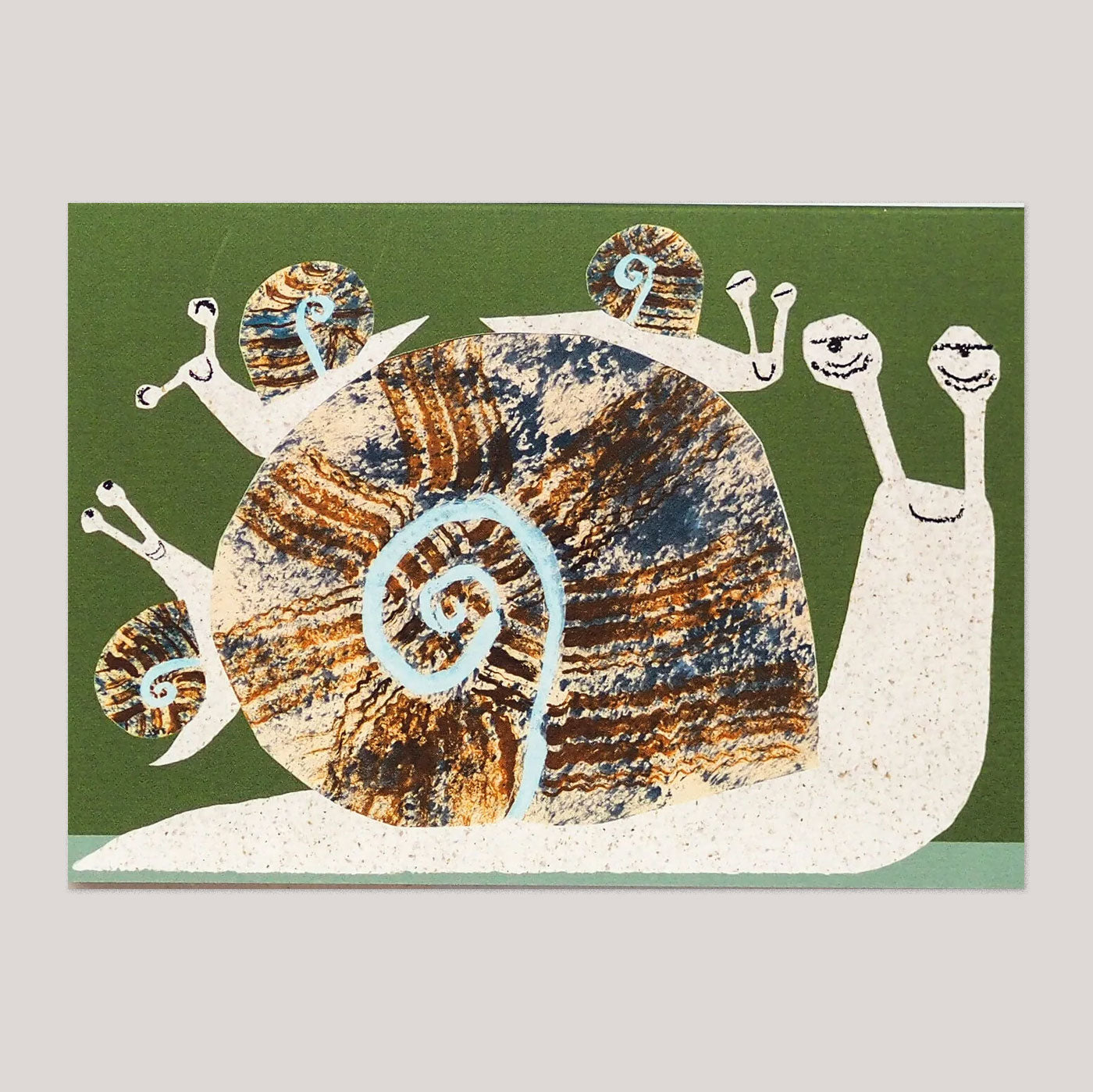 Hadley Paper Goods | Snail Family Card