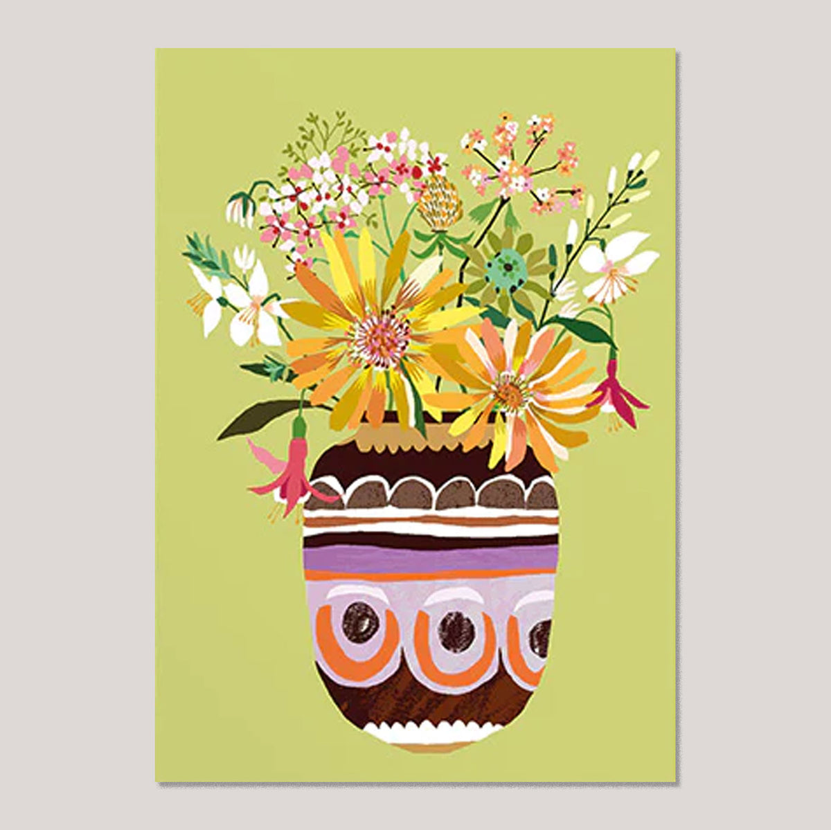 Brie Harrison | Wildflowers Card – Colours May Vary