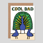Alice Bowsher For Wrap | 'Cool Dad' Card | Colours May Vary 