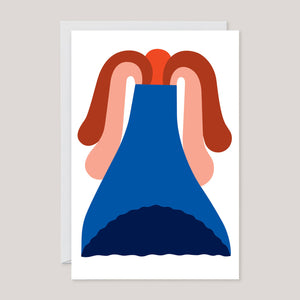 Séverin Millet for Wrap | Eruption Art Card | Colours May Vary 